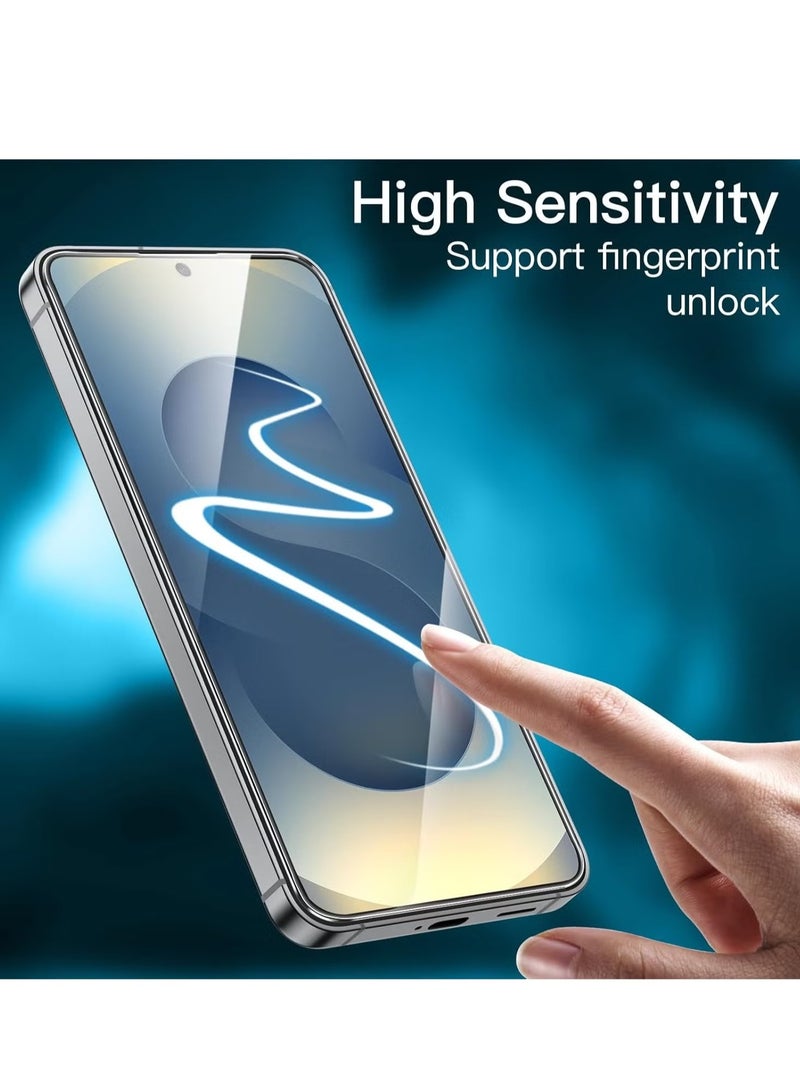 ELTRAZONE Samsung Galaxy S25 Screen Protector 3-Pack Anti-Scratch Ultra Resistant Clear Protective Tempered Glass for Samsung Galaxy S25 5G 6.2-Inch – Maximum Clarity, Scratch Protection, Easy Installation - Image 3