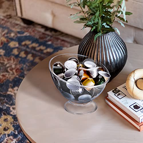 MOLFUJ Coffee Pod Holder, Clear K Cup Holder Plastic, Espresso Coffee Pod Holders for Counter Small, Coffee Pod Storage for K Cups, Capsule Organizer Creamer Holder for Coffee Bar (2 Pack) - Image 4