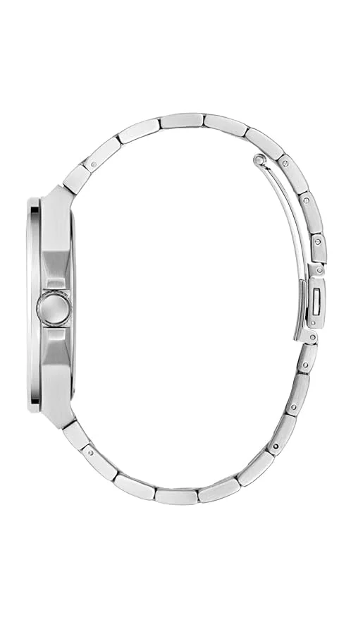 GUESS GUESS Vinyl Analog Watch for Men with Round Dial & Water Resistant Man's Wrist Watches