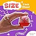 Entervending Capsule Vending Machine Translucent Acorn Capsules Empty 150 pcs 2 inch Gumball Machine Capsules Bulk Party Favors Containers Easter Basket Stuffers Gifts Pinata Stuffers DIY Craft Supplies - Image 4