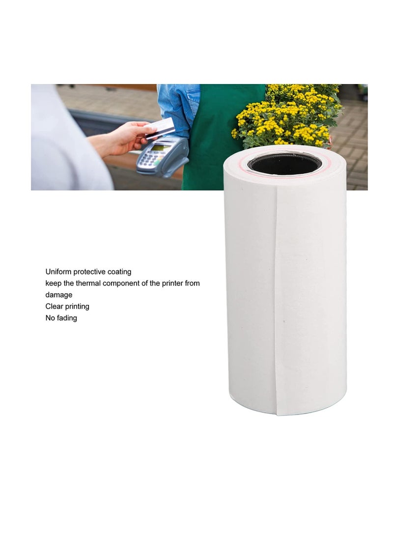 Terabyte POS Thermal Receipt Paper, 20 Rolls Bill Ticket Printing for Cash POS Receipt Printer 57 * 30mm, 6 Meters Length (57x30mm,20rolls/pack) - Image 3