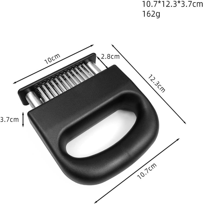 WE-CEF Meat Tenderizer with 48 Stainless Steel Ultra Sharp Needle Blades, Kitchen Cooking Tool Best for Tenderizing, BBQ - Image 5