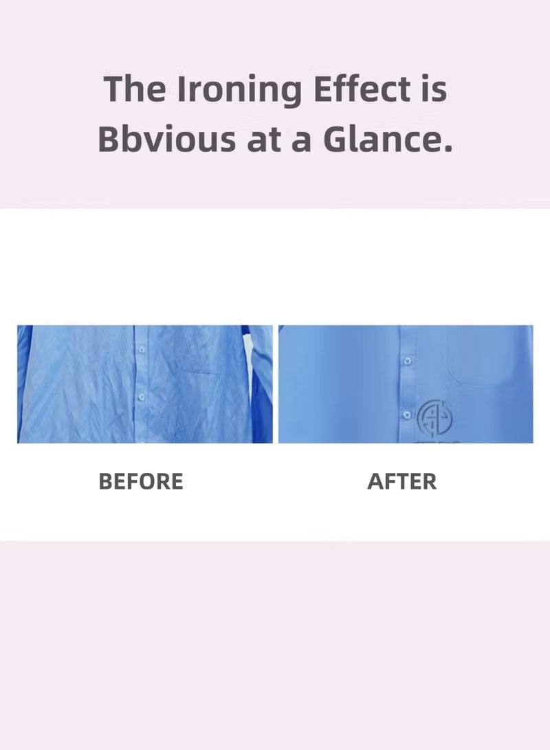 بوليفياز [ترقية] غلاية ملابس حرفية مع لوح قيض، غلاية واقفة للملابس بقدرة 2000 واط، تكوين بخار من 10 مستويات، خزان ماء بحجم 2 لتر، بخار سريع في 26 ثانية، إعدادات الارتفاع الحرة - Image 4