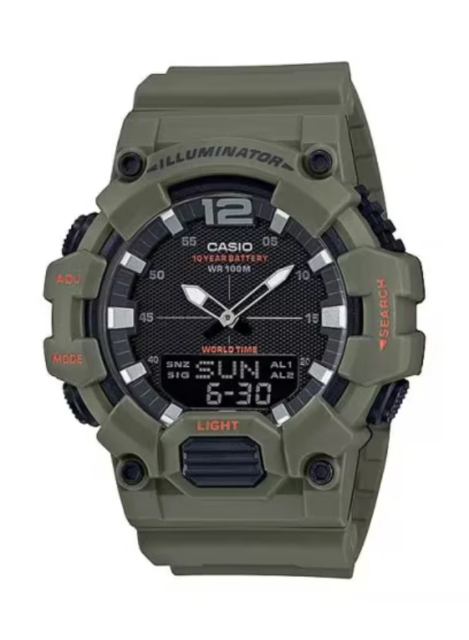CASIO Men's Resin Analog-Digital Watch HDC-700-3A2VDF - 48.8 mm