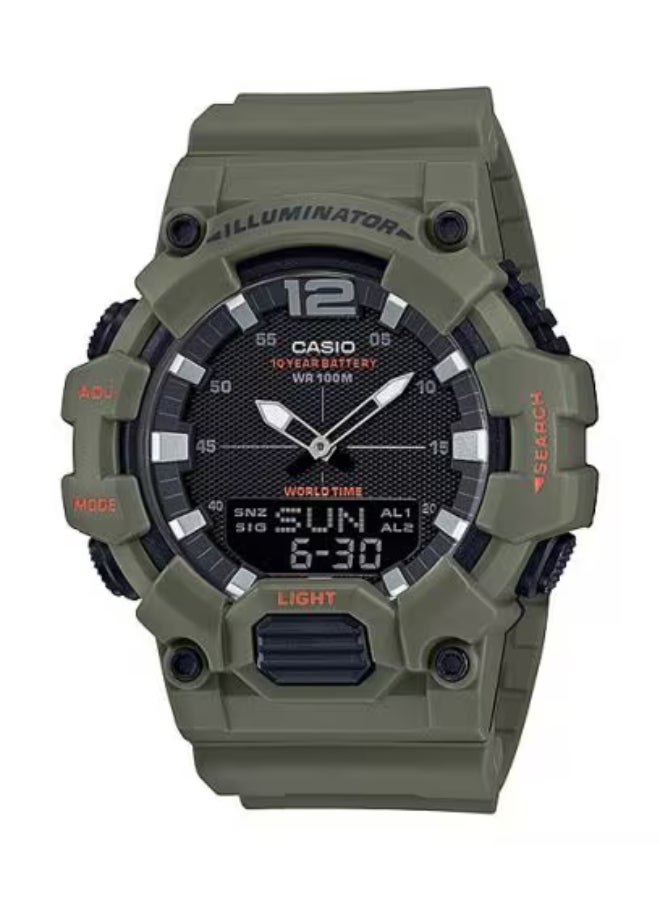 Men's Resin Analog-Digital Watch HDC-700-3A2VDF - 48.8 mm
