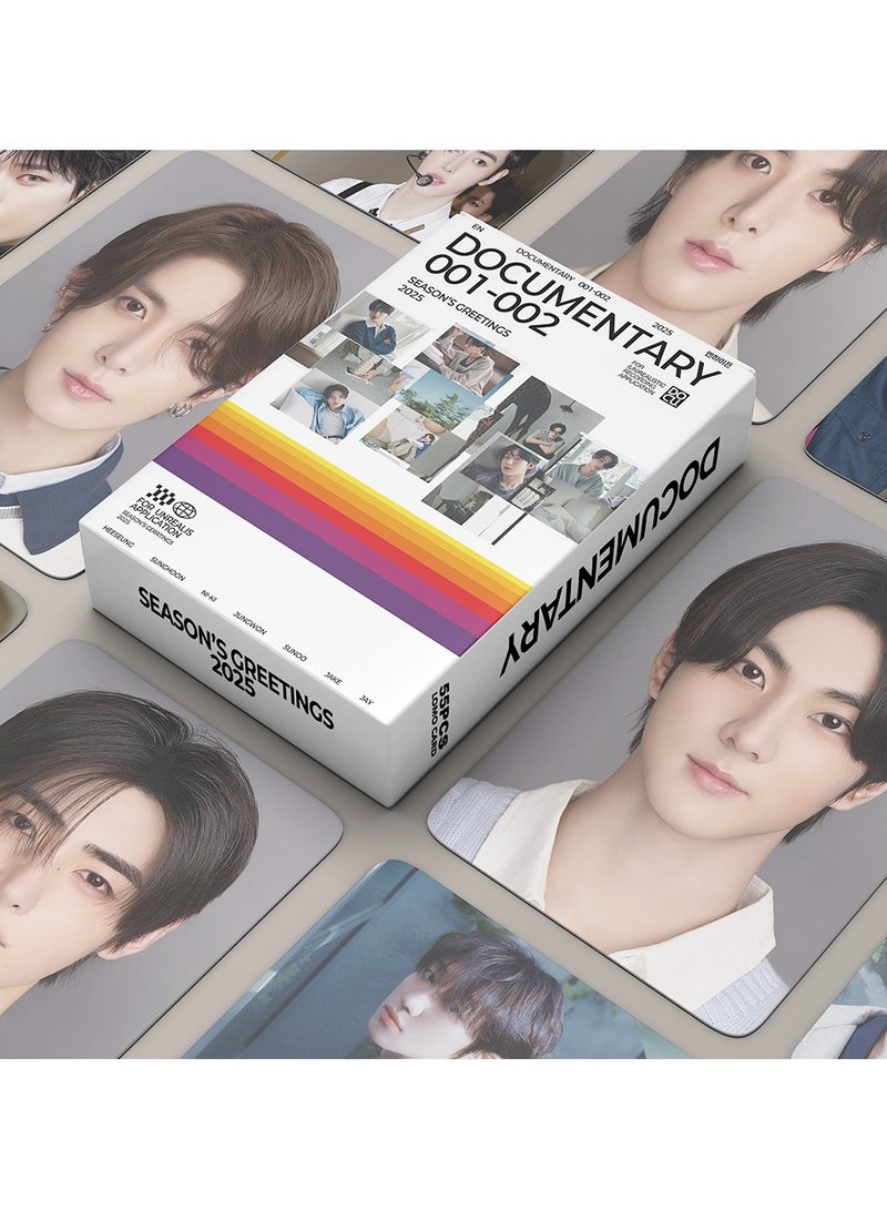 NIBEMINENT 55 قطعة كيبوب إنهيبن بطاقات لومي وثائقية لهدايا مجموعة المعجبين - Image 2