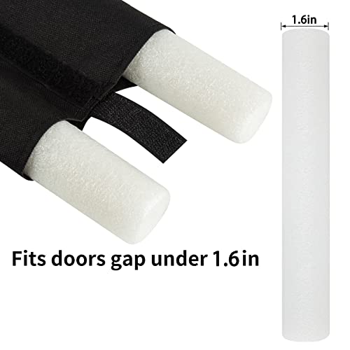PUNP Draft Door Stopper 36 Inches, Draft Guard for Interior Door, Heavy Duty Door Sweep, Sound Proof Reduce Noise Keeping Warm in and Cold Out, Thicker Door Draft - Image 2