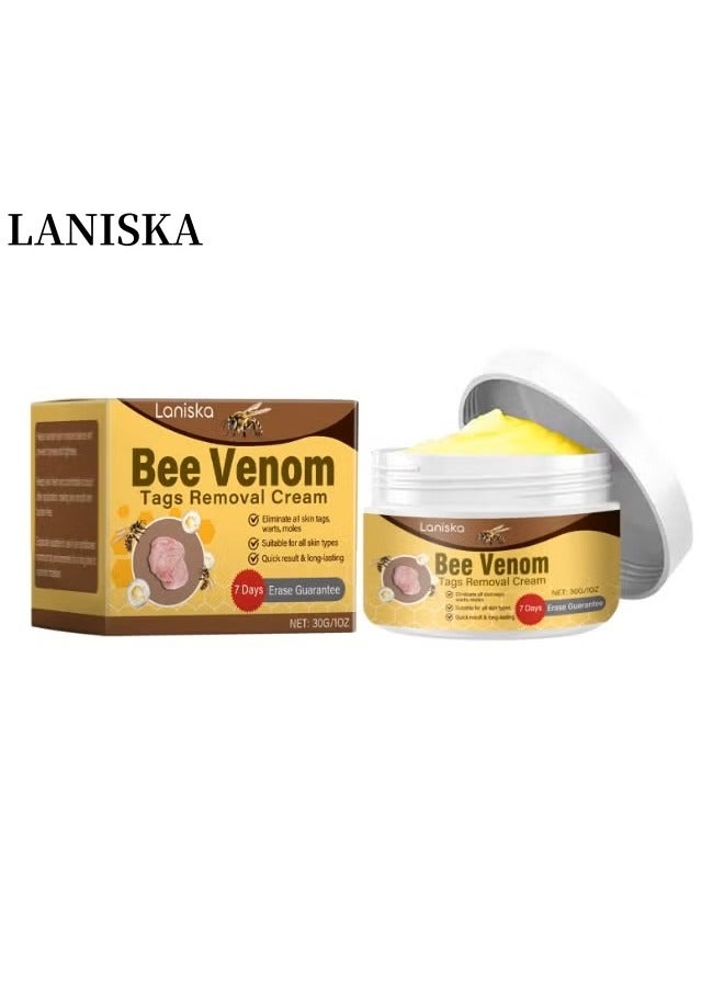 لانيسكا كريم سم النحل الشامل,كريم سم النحل من فلايموس,كريم سم النحل للبشرة,كريم سم النحل للبشرة,يقلل بشكل واضح من عيوب البشرة وينعمها,كريم إصلاح سم النحل لجميع أنواع البشرة (30غم) - Image 1