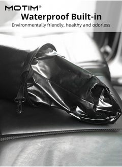 Motim 2 Packs Leather Car Collapsible Garbage Bin, Waterproof Trash Can Garbage Container Fits All Cars, Suvs, And Trucks  - Image 5