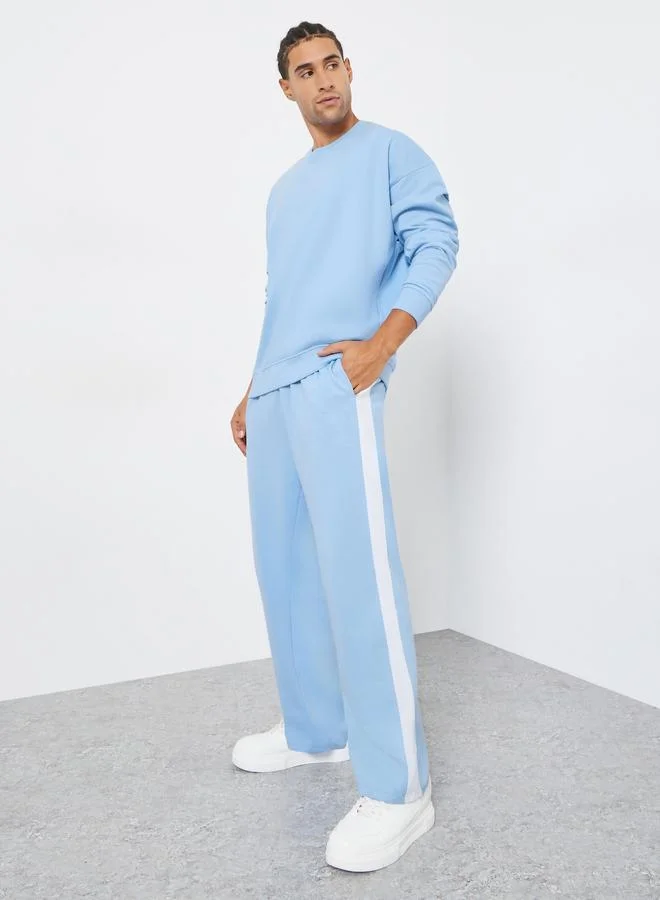 Styli Men Oversized Sweatshirt and Joggers Co-Ords
