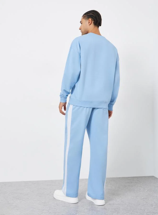Styli Men Oversized Sweatshirt and Joggers Co-Ords