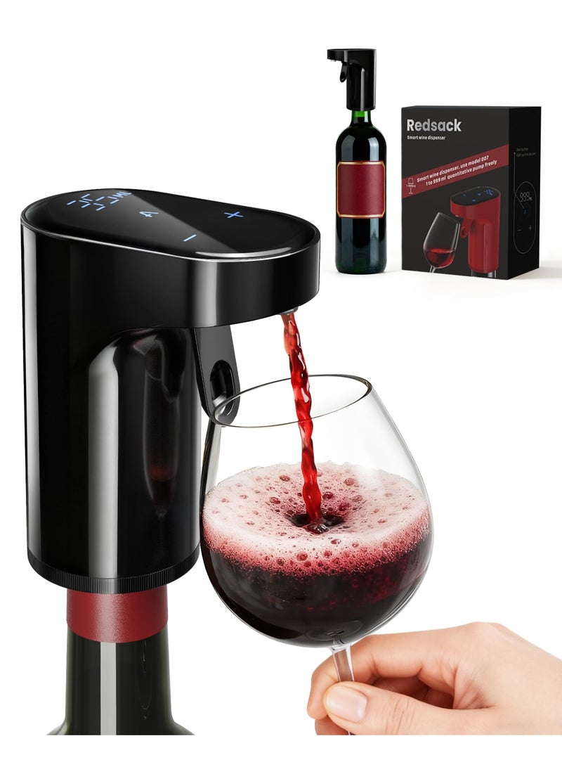 ردساک موزع نبيذ ذكي Redsack كهربائي اوتوماتيكي قابل للشحن USB مع ايريتور - Image 1