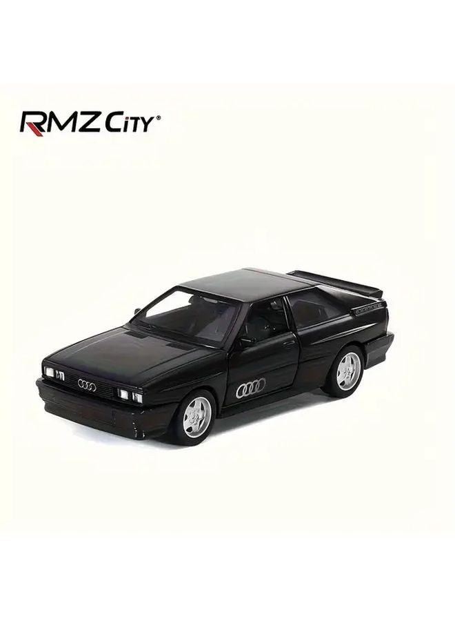 Black 1 36 Alloy Retro Audi Quattro Car Model Toy For Boys Birthday Gift - Image 1