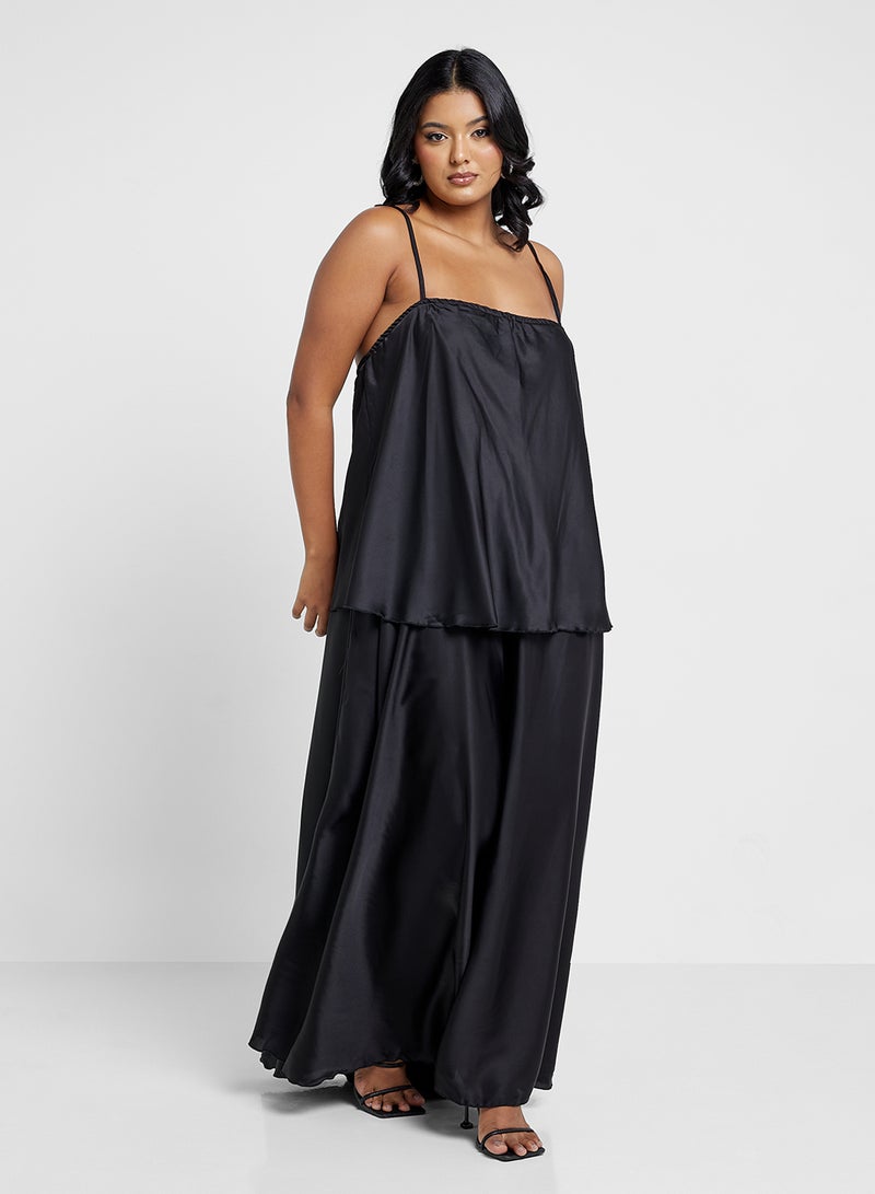 Ella Plus Tie Up Top & Skirt - Image 1