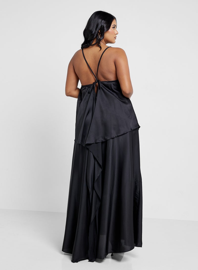 Ella Plus Tie Up Top & Skirt - Image 2