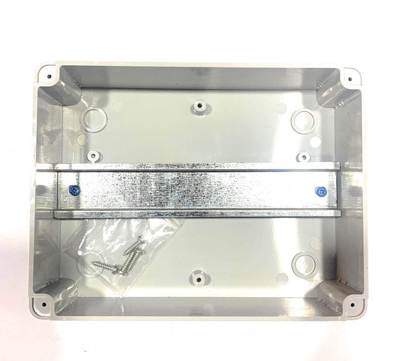 Litost Weather Proof IP-65 PVC MCB Box (Enclosure) 8 Way Against Water Splash - Image 3