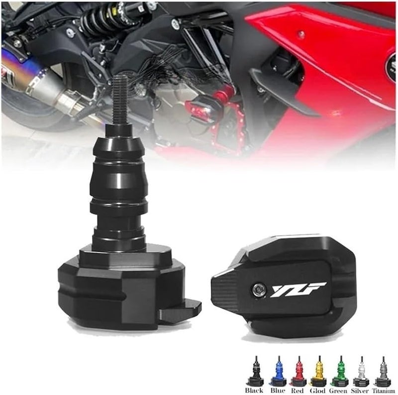 ياماها YZF R1 R3 R6 R7 R25 R1S R1M R6S دراجة نارية إطار منزلق حارس هيكل أخضر - Image 3