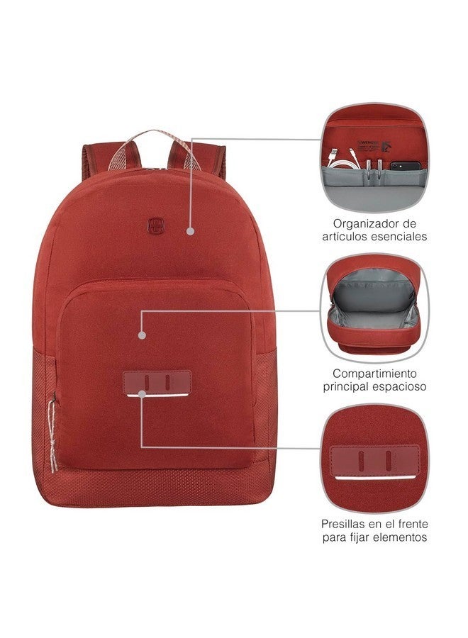 WENGER, Next 23 Crango, 16 Inches Laptop Backpack, 27 liters, Lava, 612560| Business Travel Bag, Swiss Designed - Image 5
