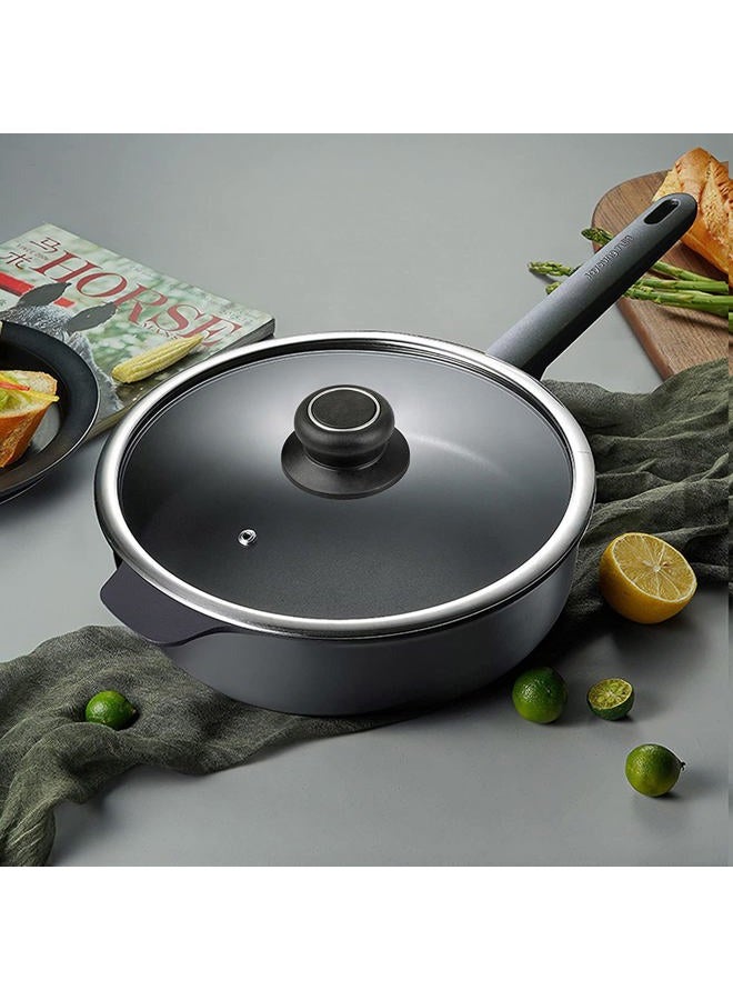 ZUIHUI 12 Inch Tempered Glass Pot Lid Compatible with Lodge 12 Inch Cast Iron Skillets, 7 Quart Dutch Ovens and Fits Other 12" Frying Pan, Fry Pan, Skillet, Wok, Clear - Image 5