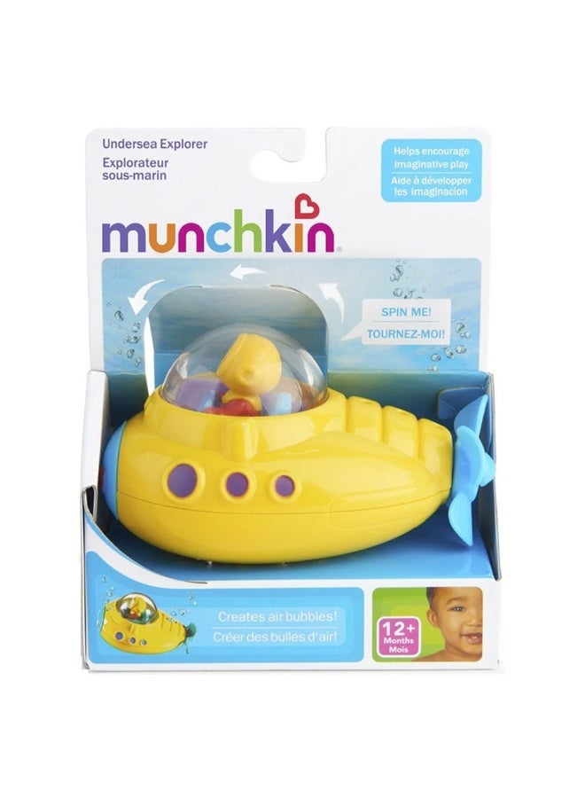 Munchkin Undersea Explorer 12M+ Light Up Baby Bath Toy Set with Water Activated Glow Sensory Play - Image 4