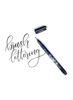 Tombow Tombow FUDENOSUKE BRSH PEN BROAD BLK  - Image 2
