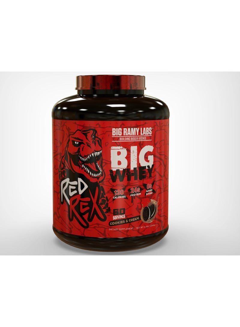 مختبرات رامي الكبرى ريد ريكس - بيج واي – كوكيز آند كريم – 4.5 رطل – 60 حصة - Image 2