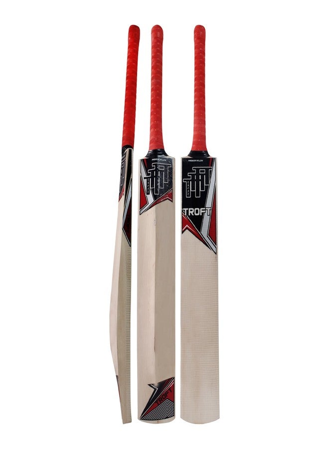 Troft Massive Spot Cricket Bat - Kashmir Willow, Free Bat Cover | Size : SH (33.5 in) - Image 1
