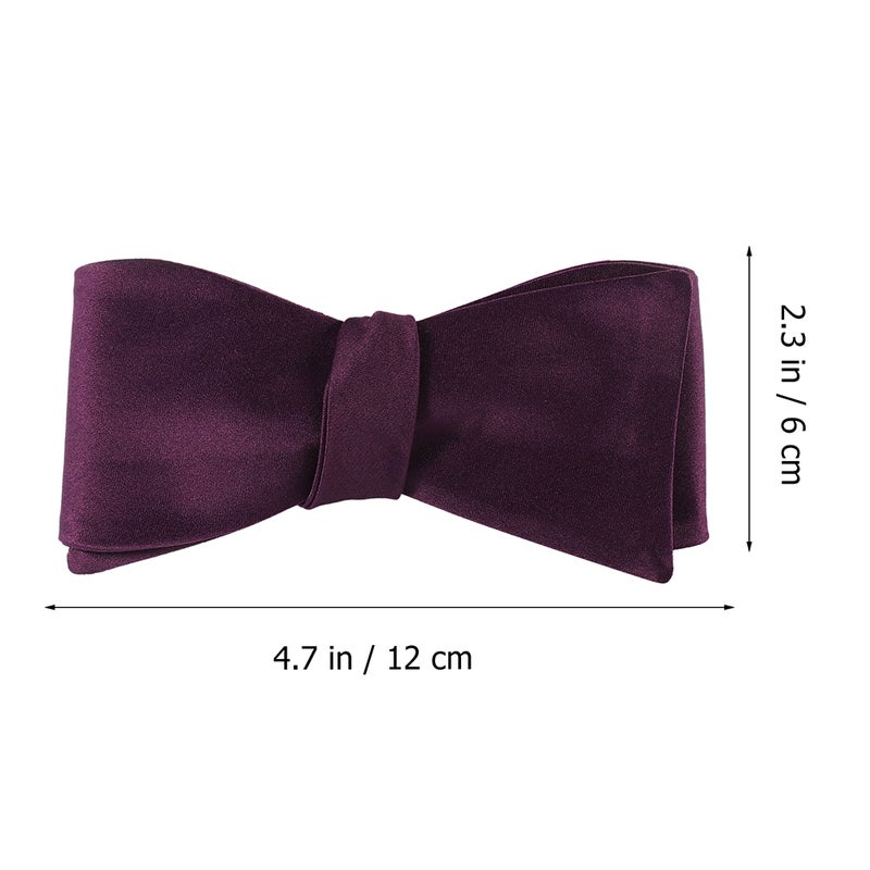 2pcs Elegant Self Tie Tie for Men in Bowtie for Weddings Party Supplies Adjustable and Stylish Accessory for Formal Events - Image 3