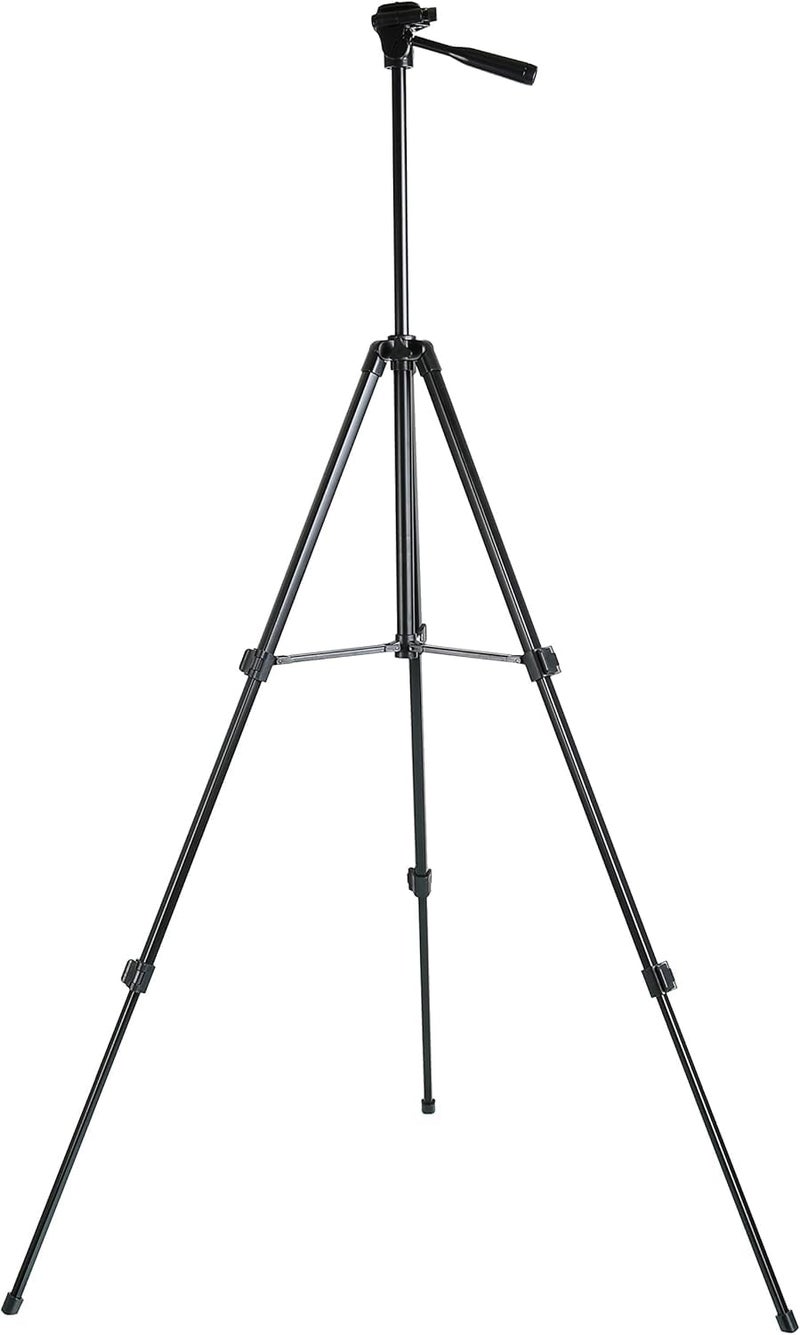 Ravelli APLT3 53" Light Weight Aluminum Tripod, with Carrying Bag and Universal Smartphone Mount Adapter - Image 2