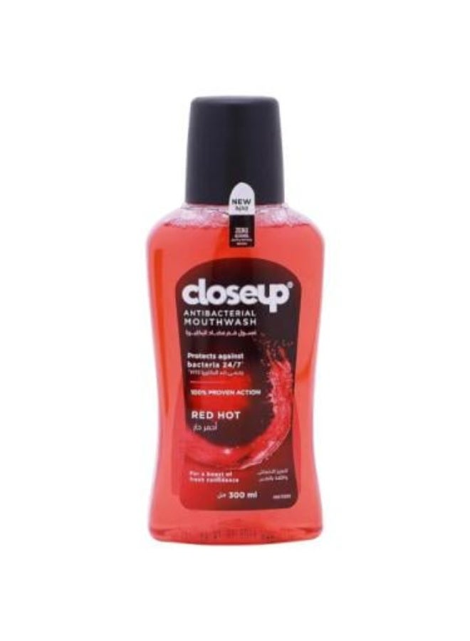 Red Hot Antibacterial Mouthwash, 300 ml