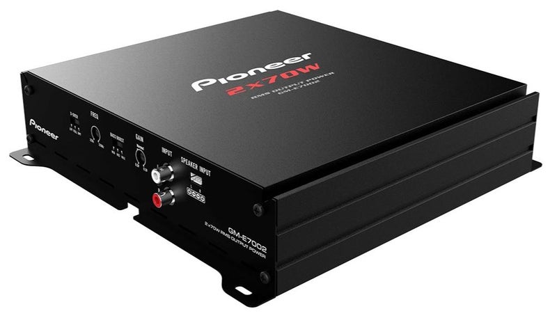 Pioneer GM-E7002 2 Channel Bridgeable Amplifier with Bass Boost