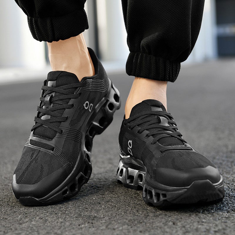 2024 أحذية رياضية شبكية قابلة للتنفس للرجال باللون الكاكي - Image 5