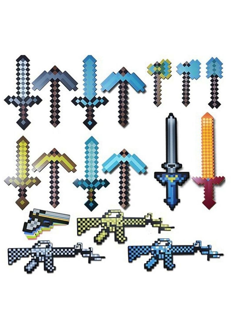 JUNYOUK Diamond Enchanted Sword Minecraft Toy For Kids Fans Players - Image 2