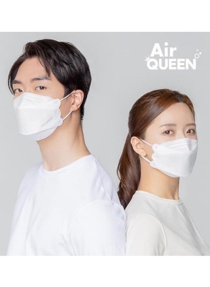 Air QUEEN - Pack Of 30 Pieces Nanofiber Filter Face Mask For Adults Face Mask White - Image 1