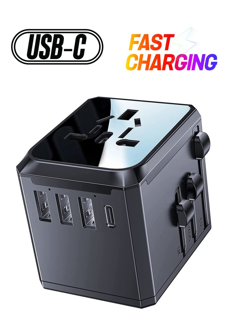 ELTRAZONE MC-10 USB-C Port Universal Travel Adapter is the international travel electrical plug adapter - Image 1