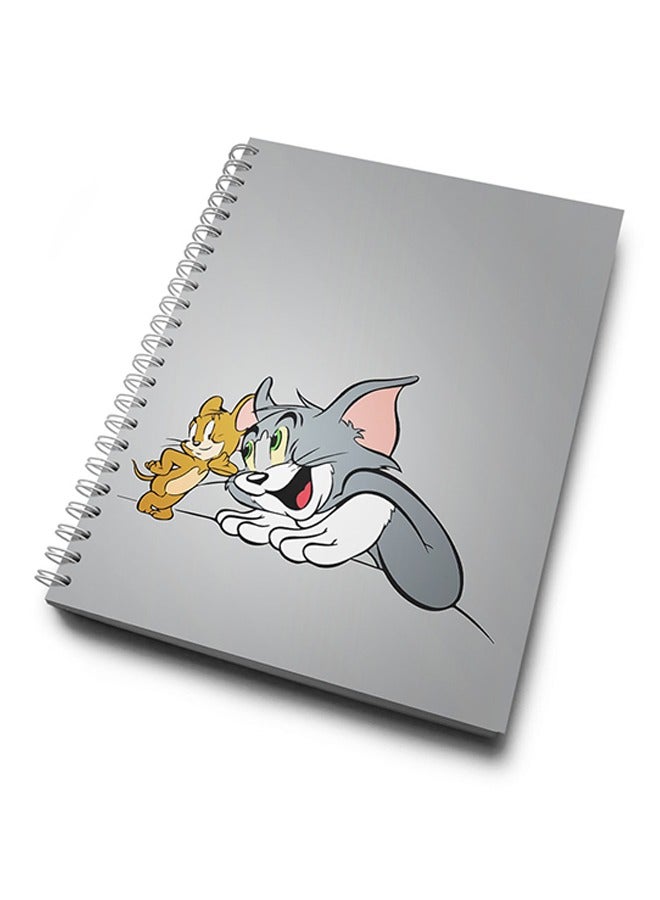 LIT Tom and Jerry Love Hardcover Spiral Notebook - Image 2