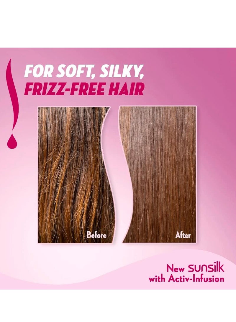 صانسيلك شامبو صانسيلك، للعناية بالشعر الضعيف والباهت، قوة ولمعان مع بروفيتامين ب5 والأرجينين وزيت جوز الهند، 1 لتر - Image 5