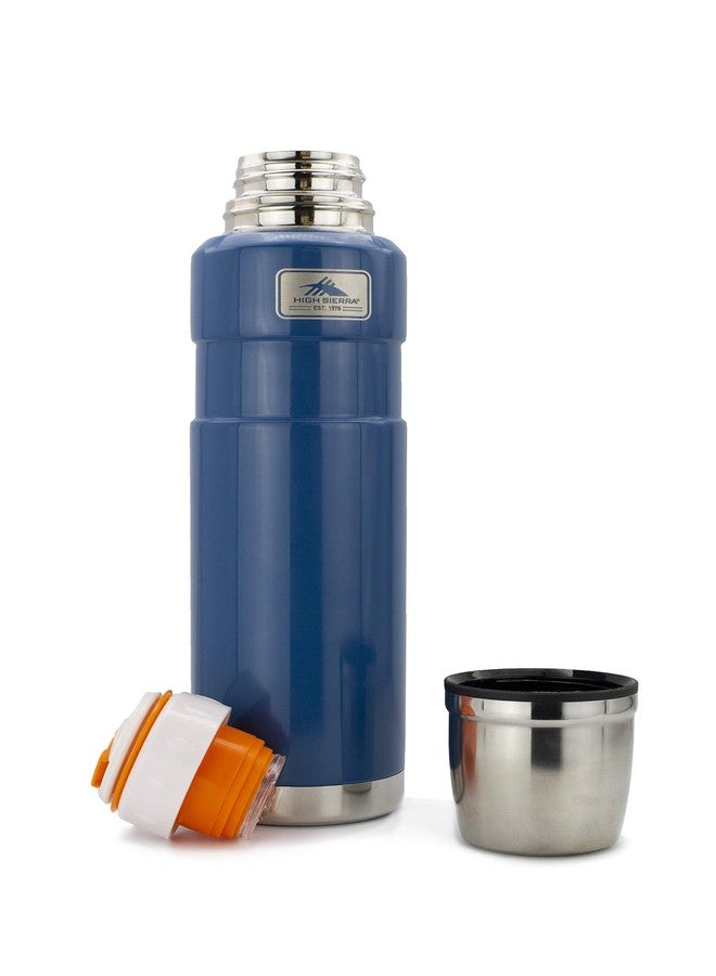 High Sierra Coffee, Insulated Vacuum Flask, 27 oz Thermos/Blue - Image 4