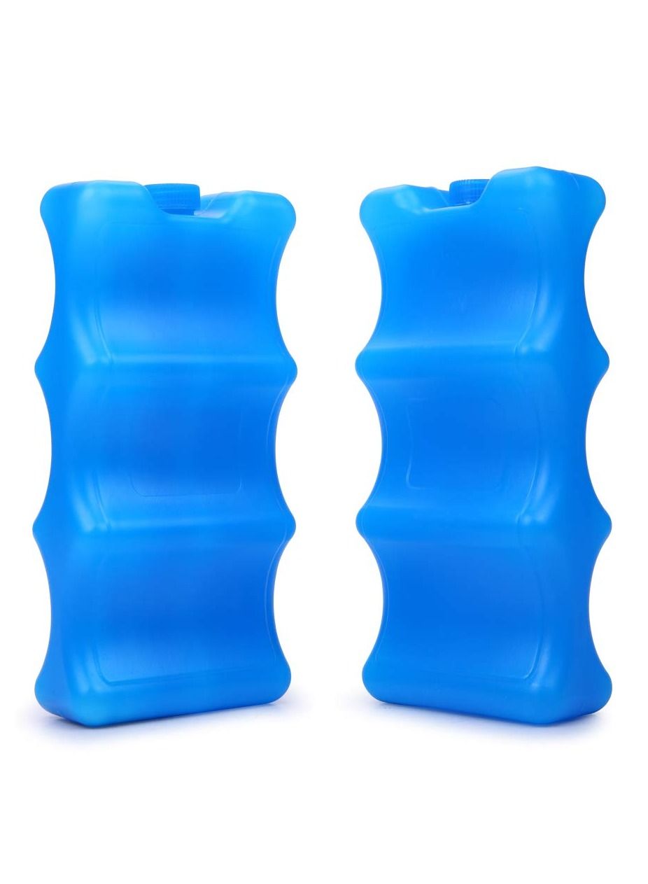 2-Pieces Bottle Ice Packs for Breastmilk Storage and Breastfeeding Working Mom