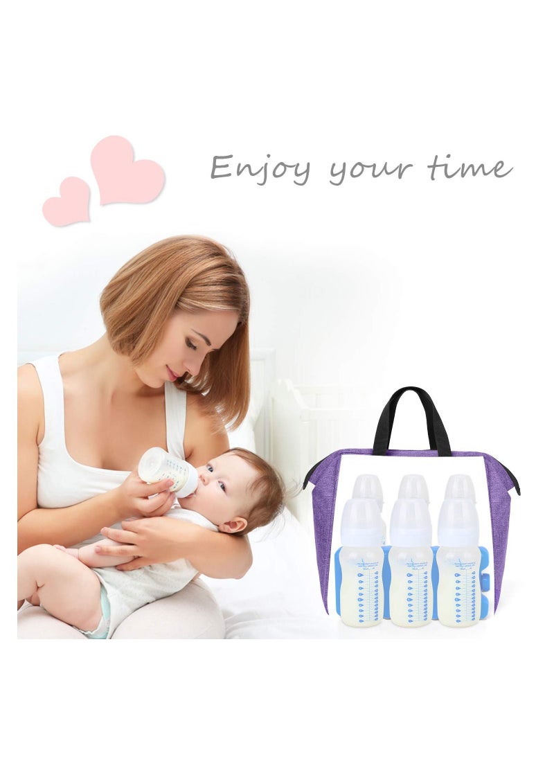 Generic - 2-Pieces Bottle Ice Packs for Breastmilk Storage and Breastfeeding Working Mom - Image 1