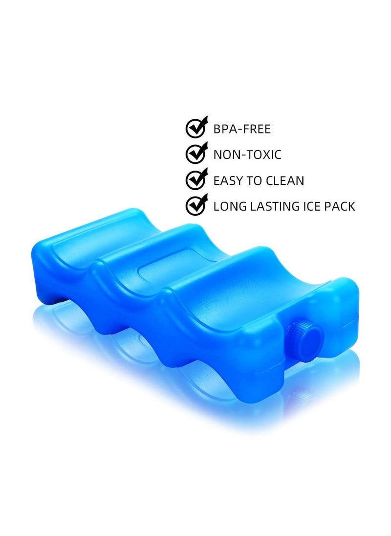 Generic - 2-Pieces Bottle Ice Packs for Breastmilk Storage and Breastfeeding Working Mom - Image 1