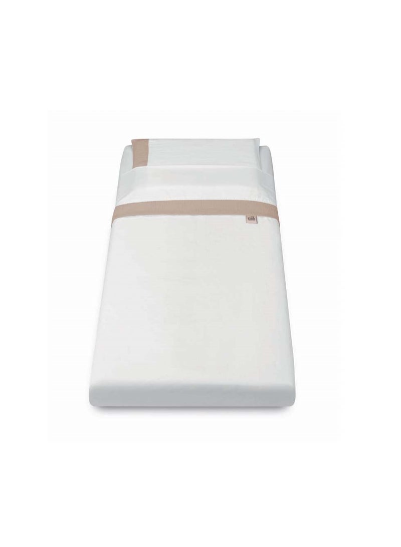 cam SET LENZUOLA MUSSOLA BEIGE - Image 1