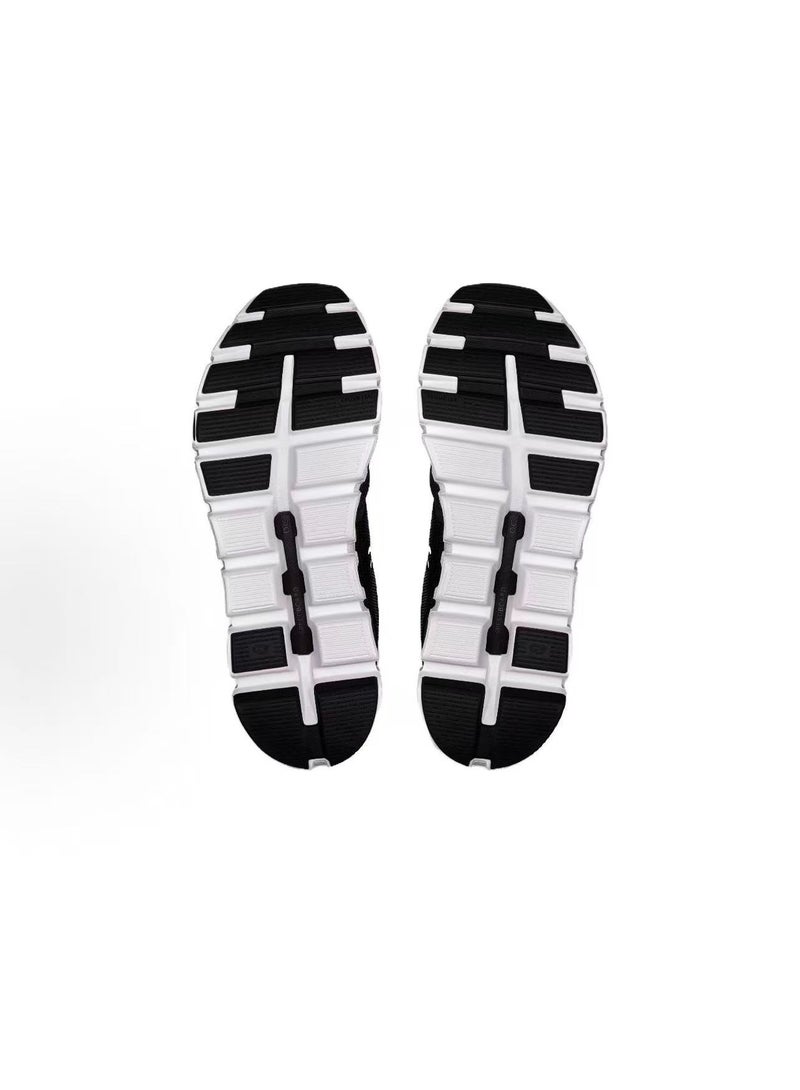 On Running On Cloud 6 Unisex Running Shoes with CloudTec Cushioning - Black/White - Image 2