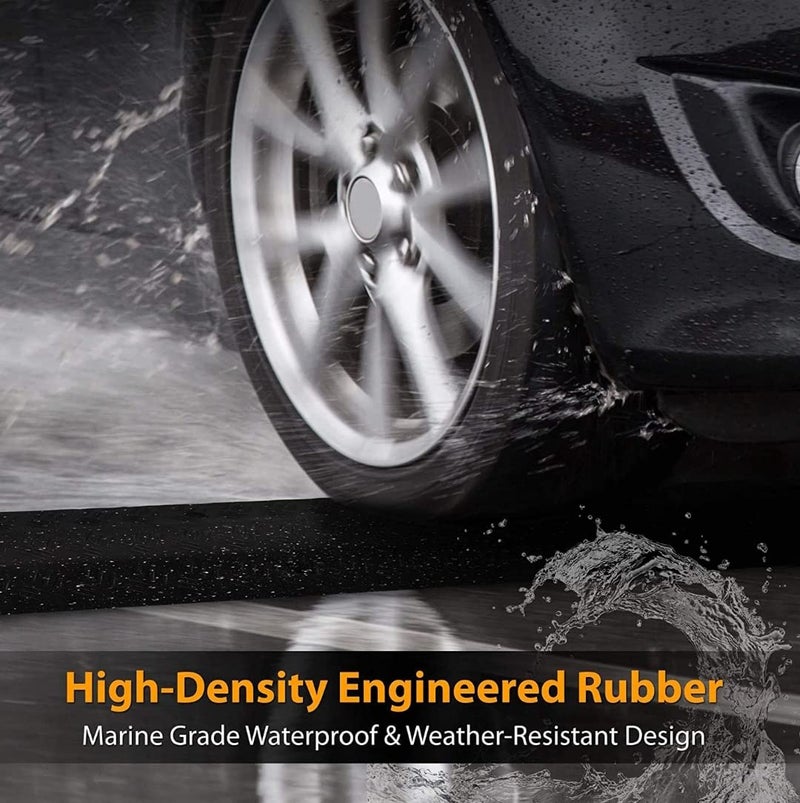 ABS INDUSTRY Heavy Duty Rubber Cable Protector Bump/Hump Speed Breaker Heavy Duty Hose Cable Track Protector Protective Cover Wires Concealer Floor Cord Cover Cord Protector Black (Small) - Image 5