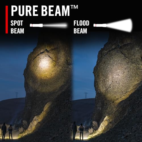 Coast XP9R 1200 Lumen USB-C RECHARGEABLE-DUAL POWER LED Flashlight With PURE BEAM SLIDE FOCUS And Top Grade Aluminum Build - Image 3