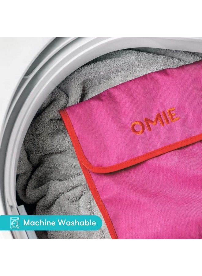 OMIE حقيبة غداء قابلة للغسل والطي مصنوعة من نسيج متين مقاوم للماء مع جيب داخلي وحامل زجاجة خارجي. - Image 5