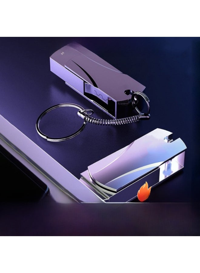 Free Engraving High-speed Usb Flash Drive 32gb Mobile Computer Universal Business Usb Drive Large Capacity Customized-Color:Small Fat Three Generation Silver-Capacity:64GB  - Image 2