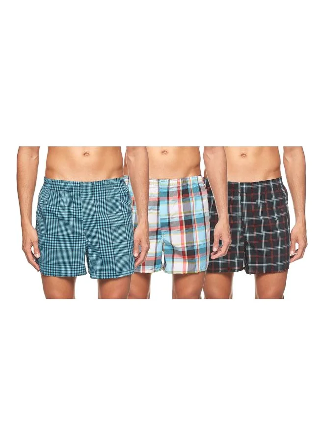 هينز Hanes Ultimate Mens Woven Boxers
