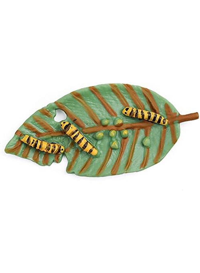 KASTWAVE Butterfly Life Cycle Kit Lifestyle Stages Tools Butterfly Teaching Tools Insect Figurines Life Cycle Of Butterfly Plastic Caterpillars To Butterflies Figure Toy Kit 4Pcs - Image 3