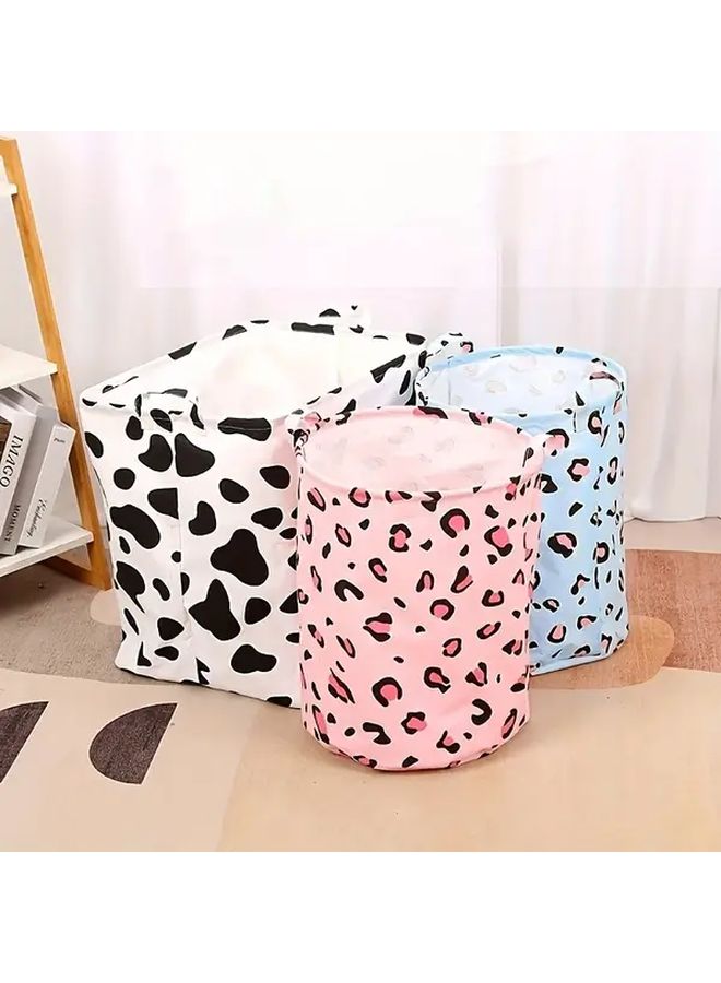 Milk Laundry Basket For Home Dirty Clothes Storage Bin And Toy Organizer - Image 1